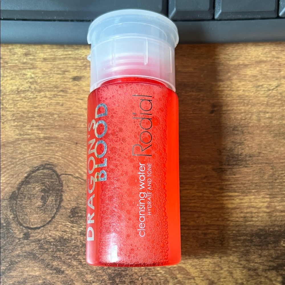 Rodial Dragon's Blood Cleansing Water in Bold Red